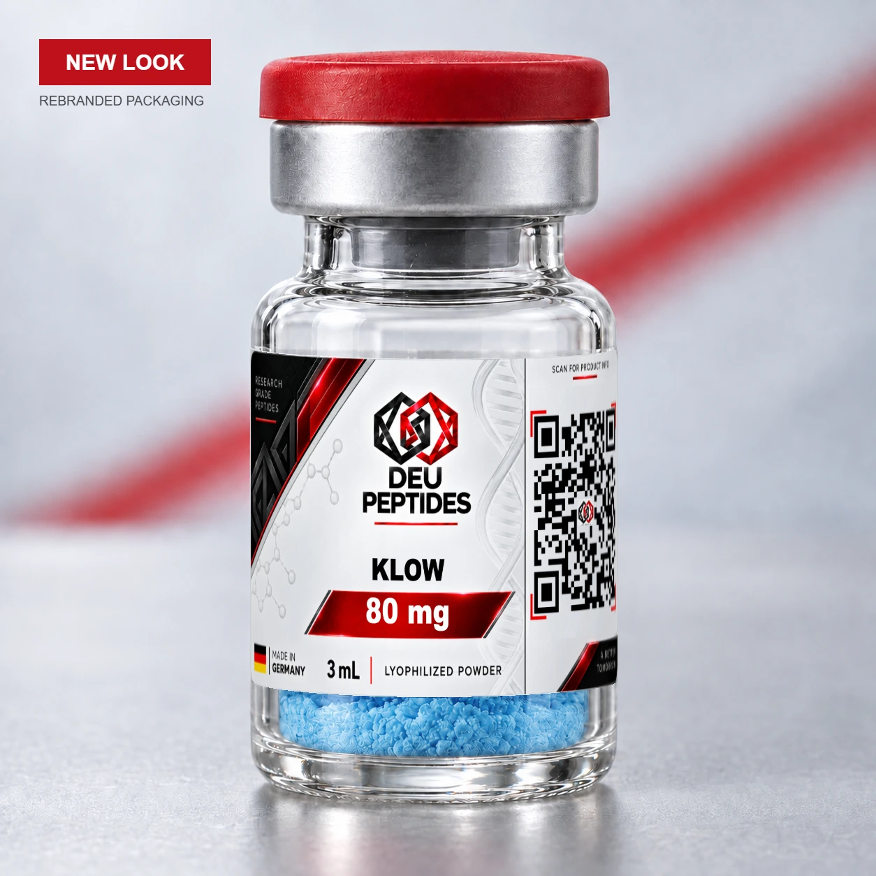 Klow 80mg DEU Peptides rebranded vial