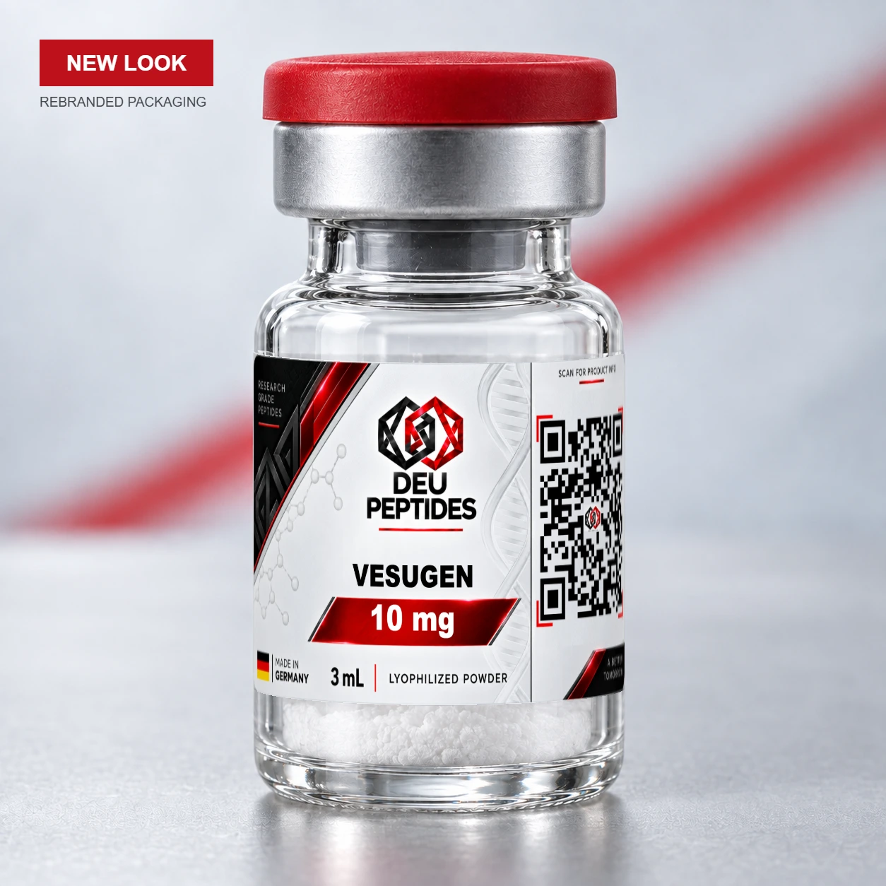 Vesugen 10mg DEU Peptides rebranded vial